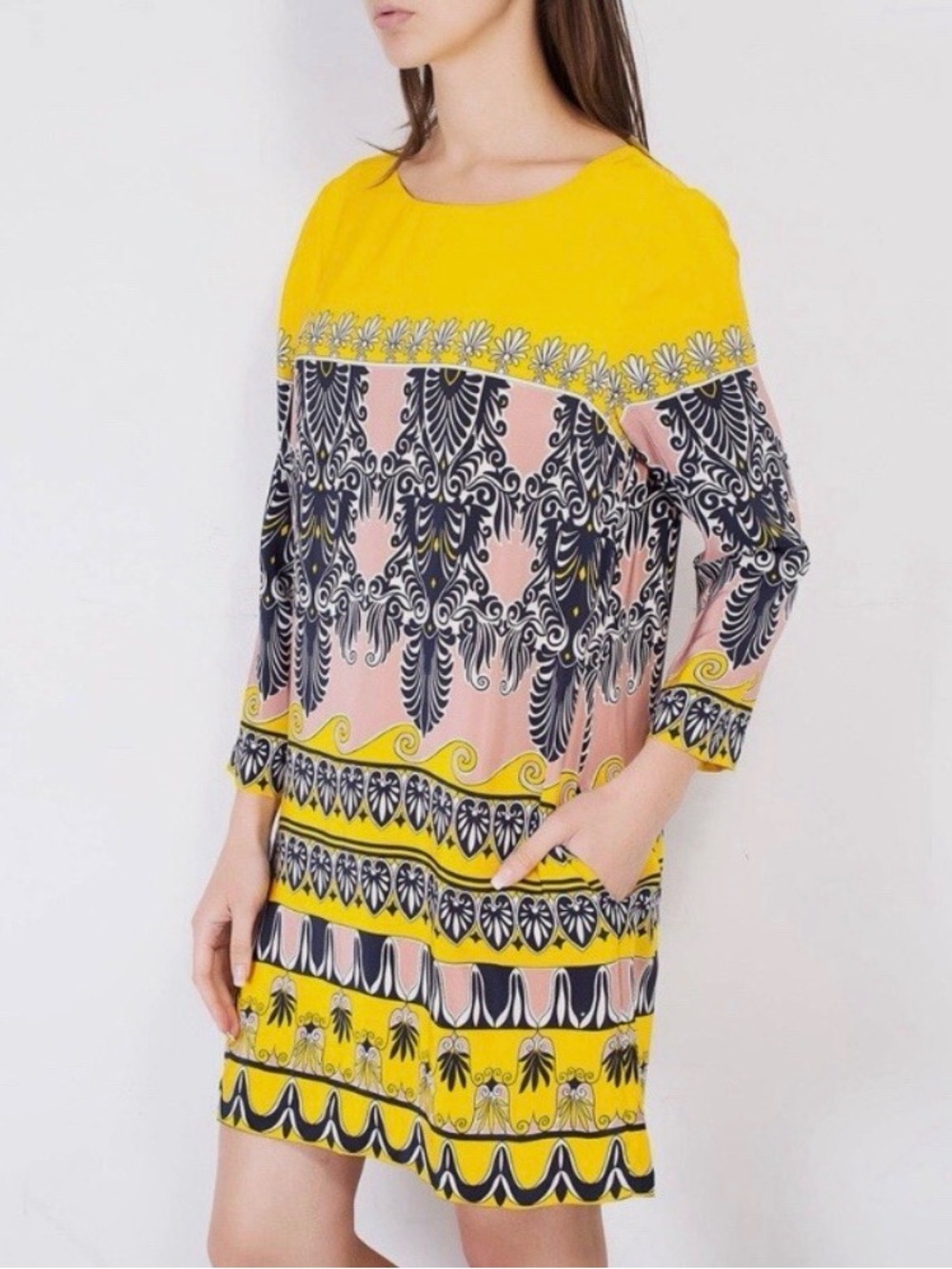 Jcrew Jules Printed Shift Dress, Size 14